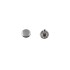 Double cap rivet 6mm (Black Nickel, Steel)