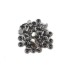 Double cap rivet 6mm (Black Nickel, Steel)