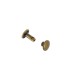 Double cap rivet 7mm (Antique, Steel)