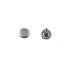 Double cap rivet 7mm (Black Nickel, Steel)