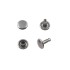 Double cap rivet 7mm (Black Nickel, Steel)