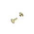 Double cap rivet 7mm (Brass, Steel)