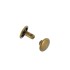 Double cap rivet 9mm (Antique, Steel)