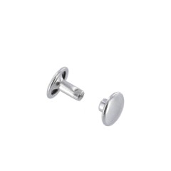 Double cap rivet 9mm (Nickel, Steel)