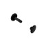 Double cap rivet Buckleguy 9mm LONG (Black)