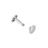 Double cap rivet LC 9mm LONG (Nickel, 20pcs)