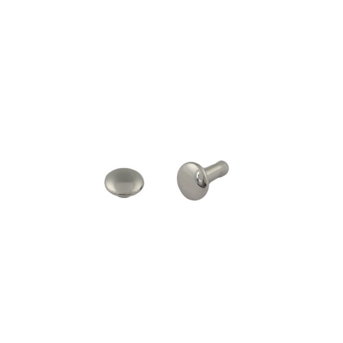 Double cap rivet Wuta 6mm (Chrome, Brass)