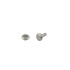 Double cap rivet Wuta 6mm (Chrome, Brass)