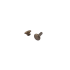 Double cap rivet LC 6mm LONG (Antique Brass, 50pcs)