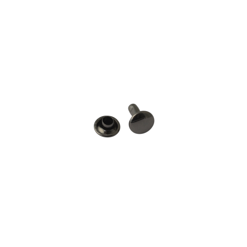 Double cap rivet Wuta 5mm (Black Nickel, Brass)