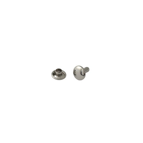 Double cap rivet Wuta 5mm (Nickel, Brass)