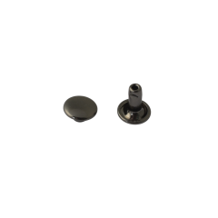 Double cap rivet Wuta 7mm (Black Nickel, Brass)