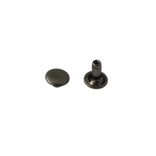 Double cap rivet Wuta 7mm (Black Nickel, Brass)