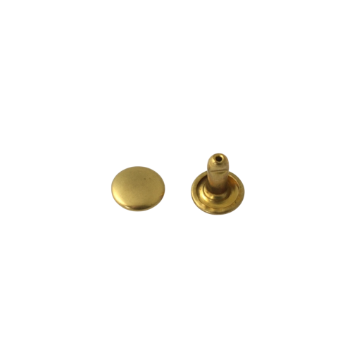 Double cap rivet Wuta 8mm (Brass, Brass)