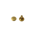 Double cap rivet Wuta 8mm (Brass, Brass)