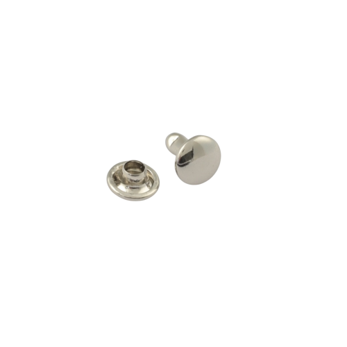 Double cap rivet Wuta 7mm (Nickel, Brass)