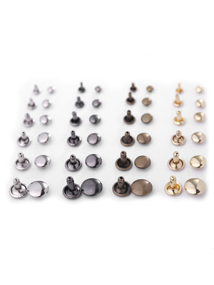 Хольнитены двухсторонние Wuta 5мм (золото, нерж.)