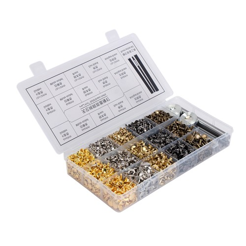 Double cap rivet Wuta (600pcs, Stainless)