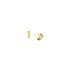 Hermes rivet 3mm (Gold)