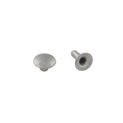 Single cap rivet LC 6mm LONG (Nickel, 50pcs)