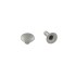 Single cap rivet LC 6mm LONG (Nickel, 50pcs)