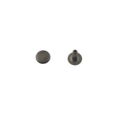 Single cap rivet 6mm (Antique, Steel)