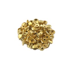 Single cap rivet 6mm (Brass, Steel)