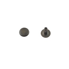 Single cap rivet 7mm (Antique, Steel)