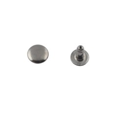 Single cap rivet 9mm (Black Nickel, Stainless)