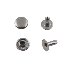 Single cap rivet 9mm (Black Nickel, Stainless)