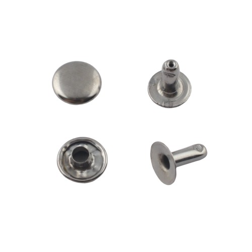 Single cap rivet 9mm (Black Nickel, Stainless)