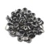 Single cap rivet 9mm (Black Nickel, Stainless)