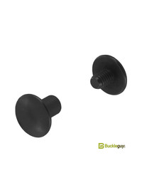 Винт ременной BG-7700 6мм (чёрный, полукруглый)