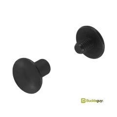 Chicago Screw BG-7700 6mm (Black, rounded)