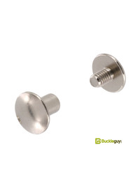 Винт ременной BG-7700 6мм (никель, полукруглый)