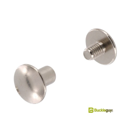 Chicago Screw BG-7700 6mm (Nickel, rounded)