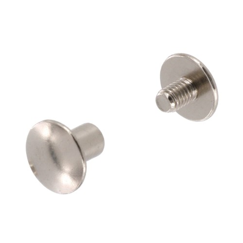 Chicago Screw BG-7700 6mm (Nickel, rounded)