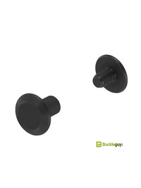 Винт ременной BG-7705 6мм (чёрный, плоский)