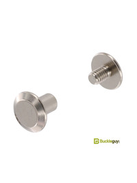 Винт ременной BG-7705 6мм (никель, плоский)