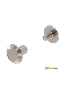 Винт ременной BG-7705 6мм (никель, плоский)