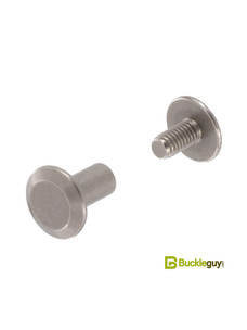 Винт ременной BG-7705 10мм (мат.никель, плоский)