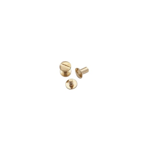 Chicago Screw IT 8mm (Brass, Rounded)