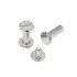 Chicago Screw LB 15mm (Nickel, Flat)