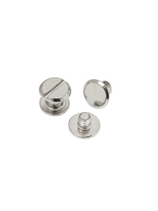 Винт ременной LB 5мм (никель, плоский)