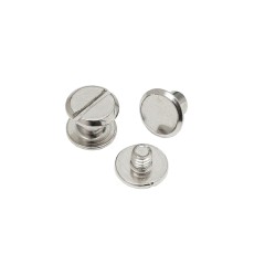 Chicago Screw LB 5mm (Nickel, Flat)