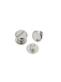 Винт ременной LS 6мм (никель, плоский)