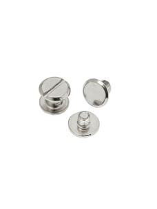 Винт ременной LS 5мм (никель, плоский)