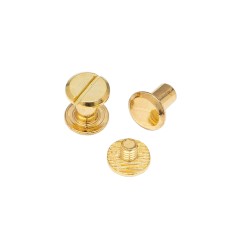 Chicago Screw LS 8mm (Brass, Flat)