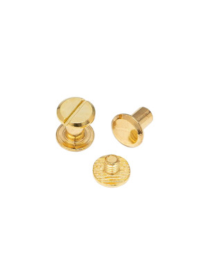 Винт ременной LS 8мм (латунь, плоский) Винт ременной LS 8мм (латунь, плоский)