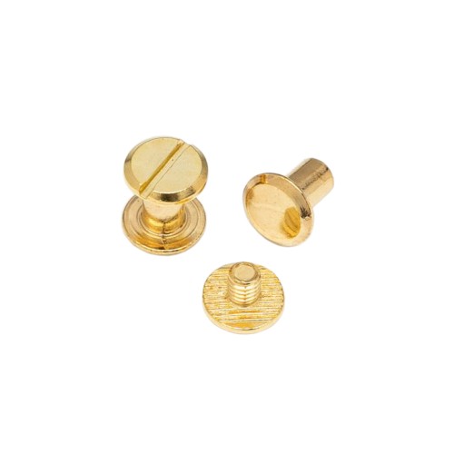 Chicago Screw LS 8mm (Brass, Flat)